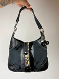 Coach Hamptons Signature Python Stripe Hobo Bag 10260