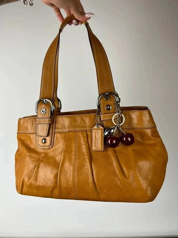 Coach Soho Pleated Leather Shoulder Bag/Tote