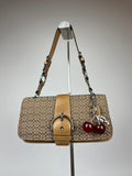 Coach Soho Mini Signature Buckle Flap Shoulder Bag 7075