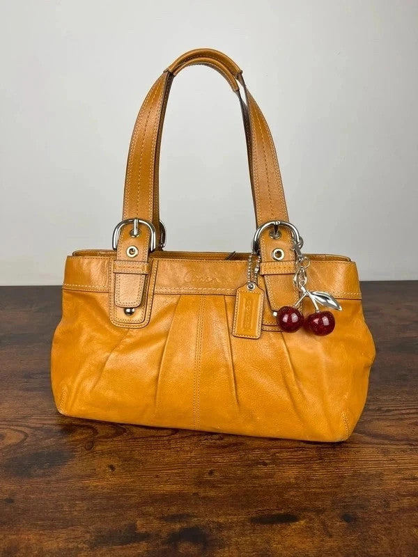 Coach Soho Pleated Leather Shoulder Bag/Tote