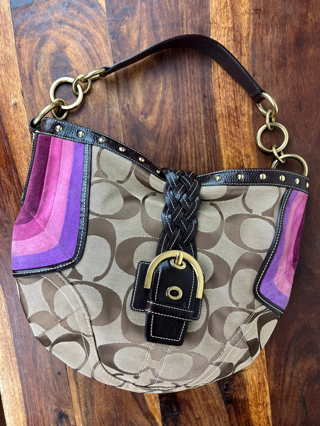 Rare Limited Edition Coach Soho Signature hobo bag - 6426