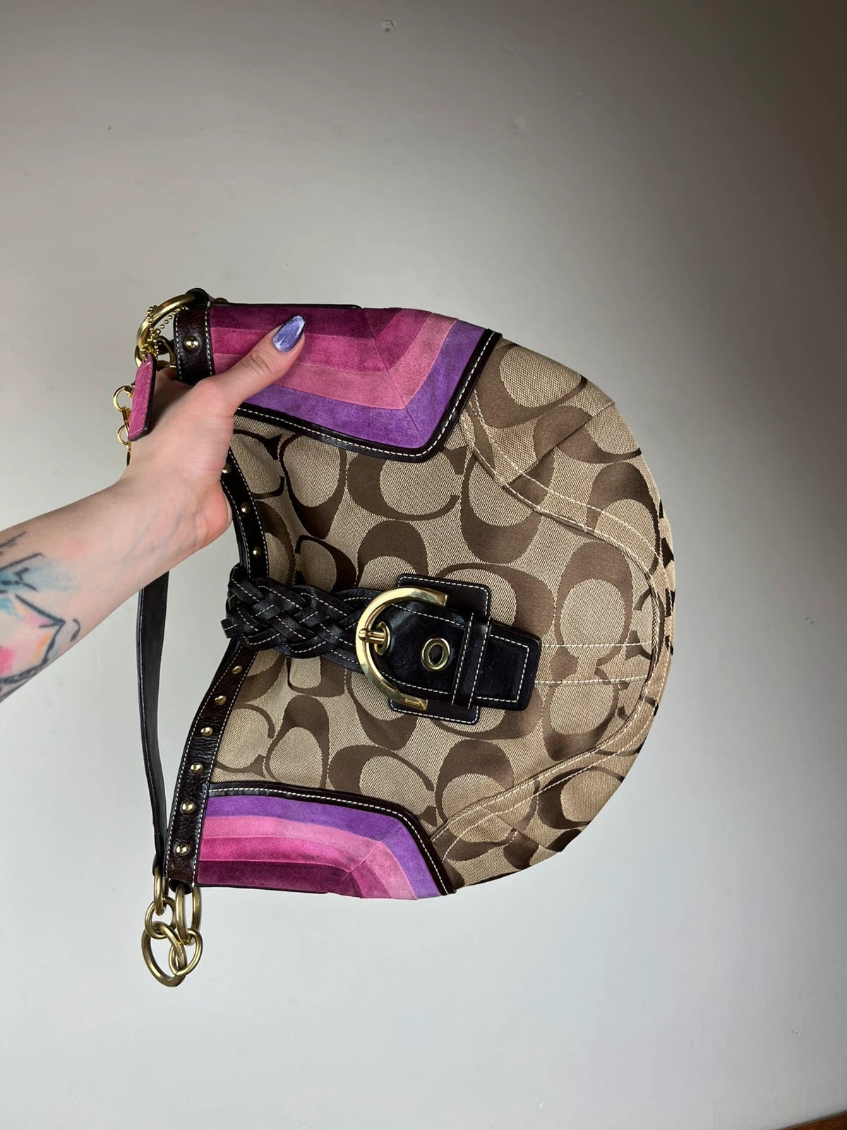 Rare Limited Edition Coach Soho Signature hobo bag - 6426