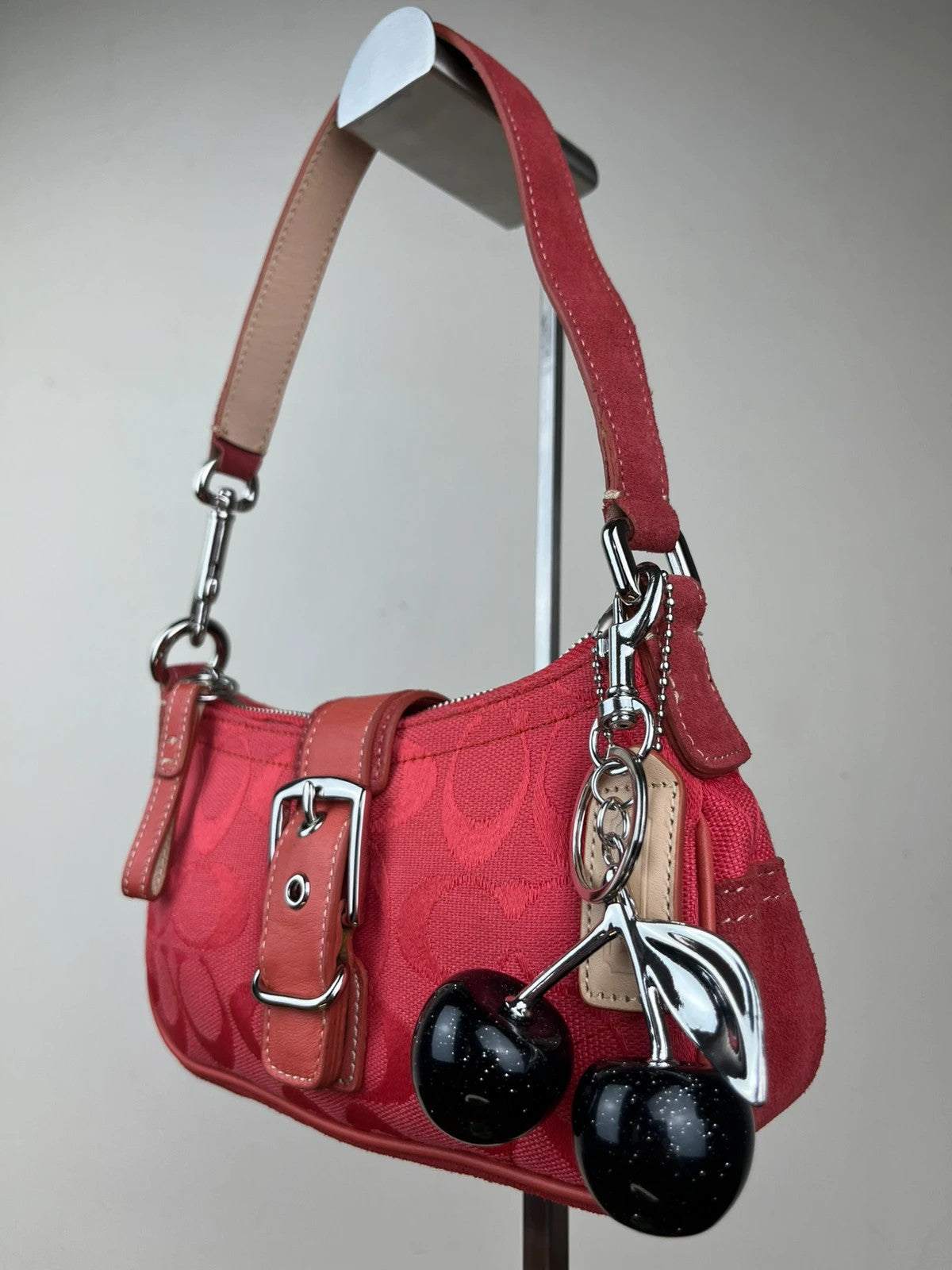 Coach Signature Demi Buckle Bag 6362
