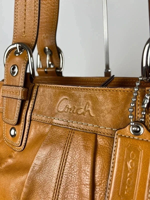 Coach Soho Pleated Leather Shoulder Bag/Tote