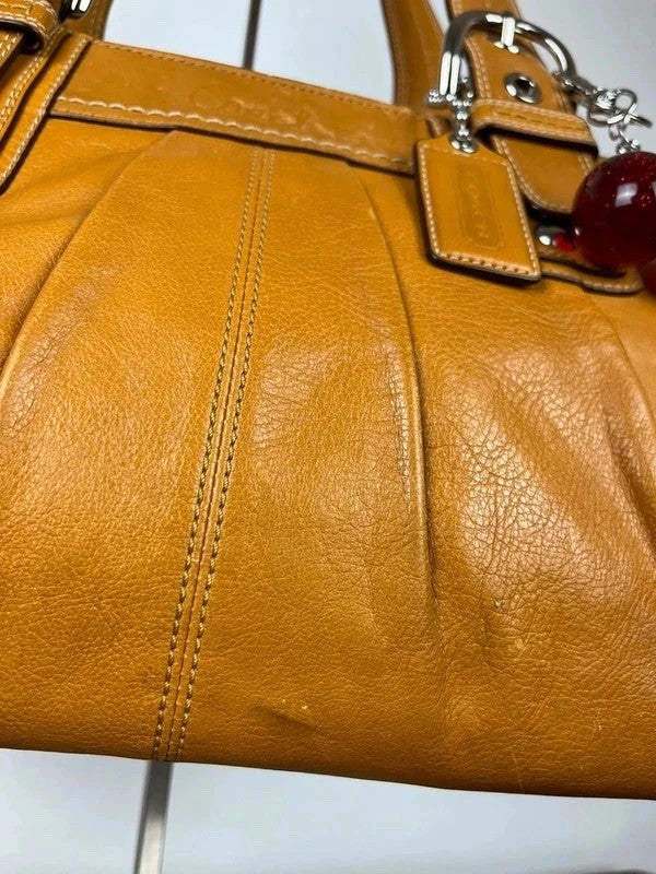 Coach Soho Pleated Leather Shoulder Bag/Tote