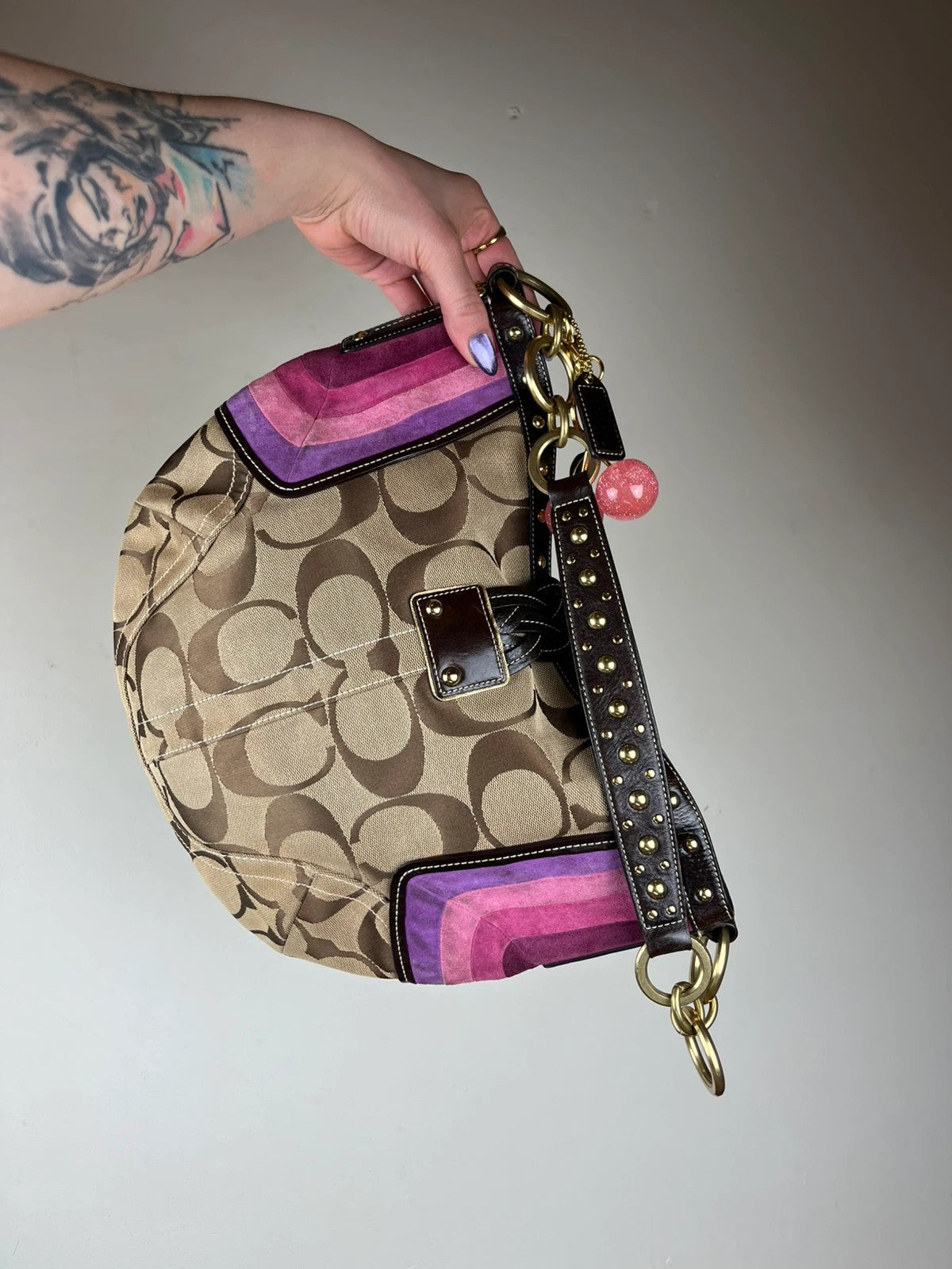 Rare Limited Edition Coach Soho Signature hobo bag - 6426