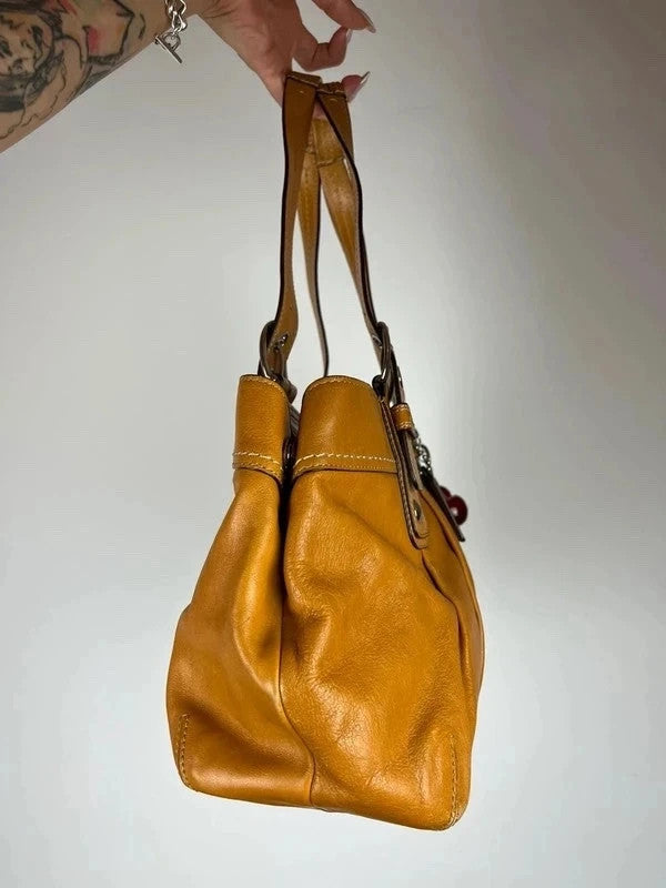 Coach Soho Pleated Leather Shoulder Bag/Tote