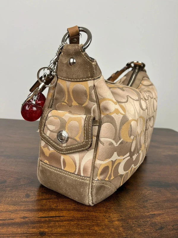 Coach Chelsea Optic Signature Shoulder Bag 2173