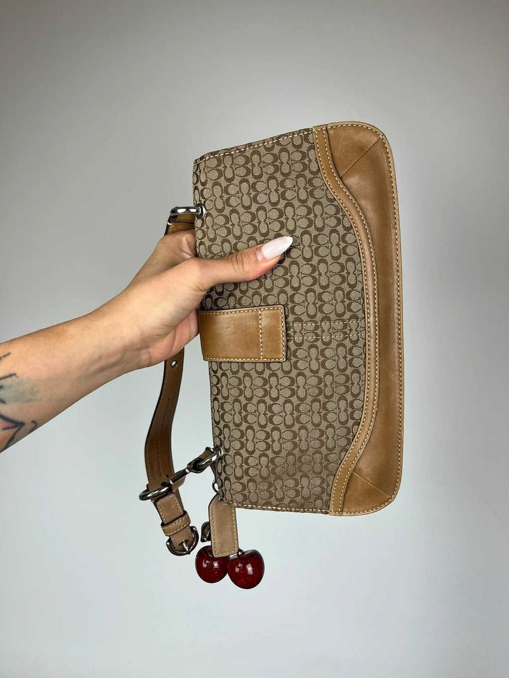 Coach Soho Mini Signature Buckle Flap Shoulder Bag 7075