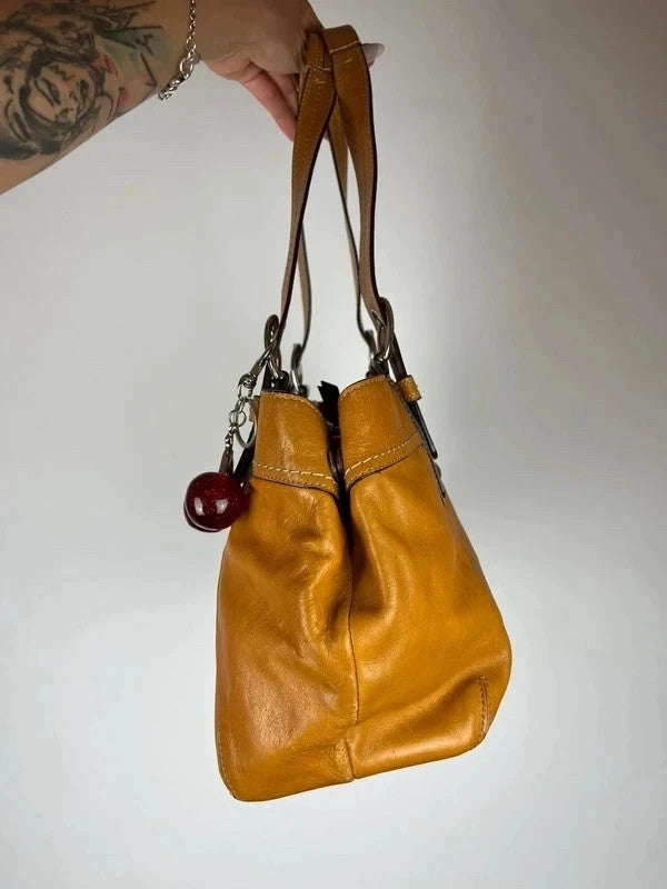 Coach Soho Pleated Leather Shoulder Bag/Tote