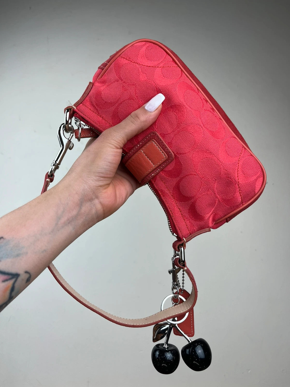 Coach Signature Demi Buckle Bag 6362