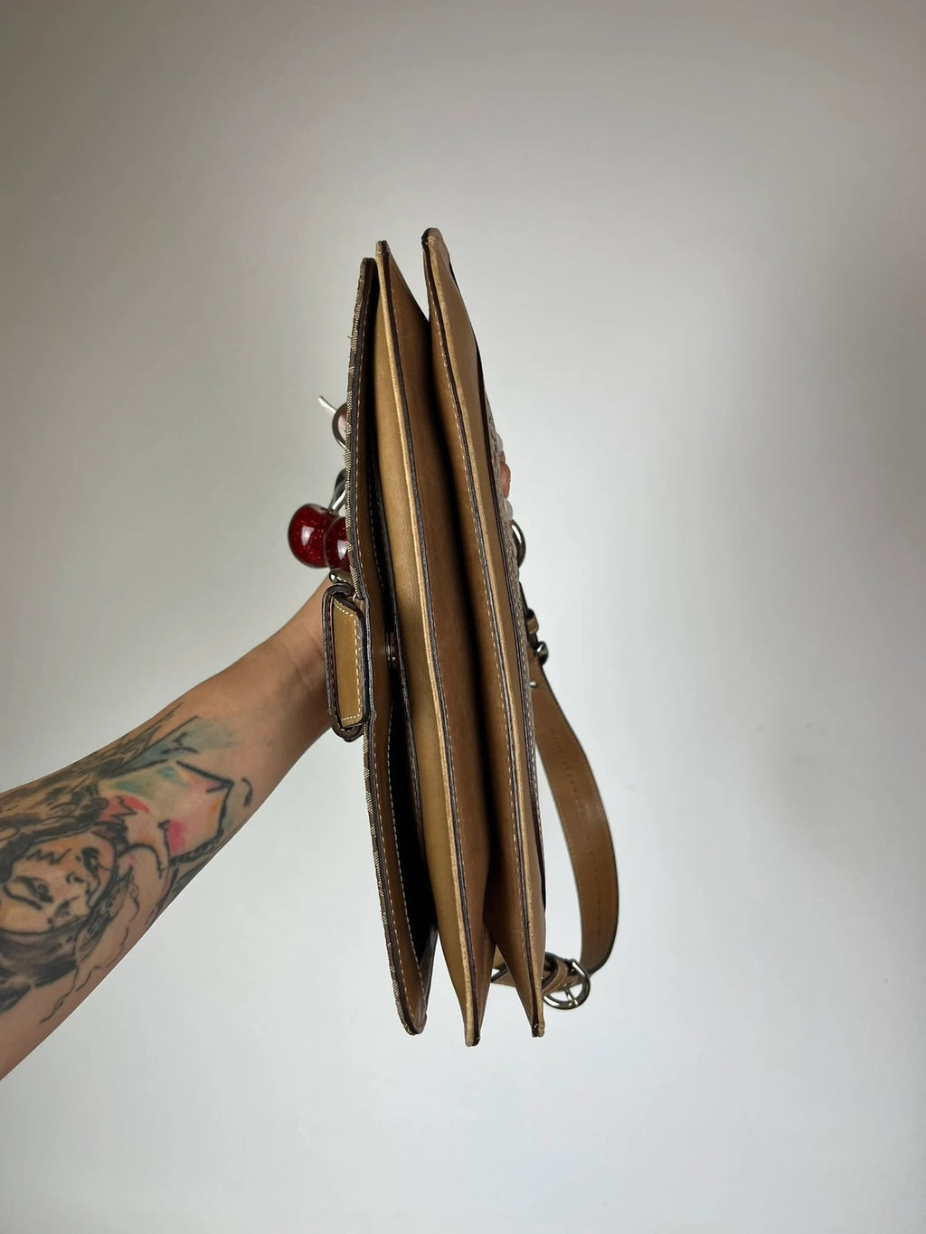 Coach Soho Mini Signature Buckle Flap Shoulder Bag 7075