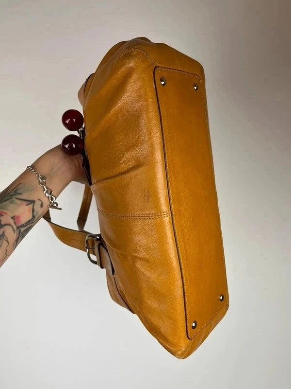 Coach Soho Pleated Leather Shoulder Bag/Tote