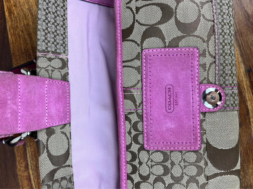 Coach 3689 Python Trim Soho Patchwork Shoulder Bag