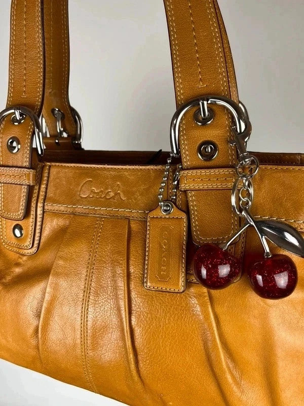 Coach Soho Pleated Leather Shoulder Bag/Tote
