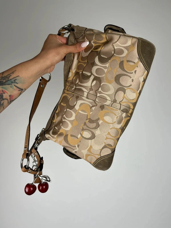 Coach Chelsea Optic Signature Shoulder Bag 2173