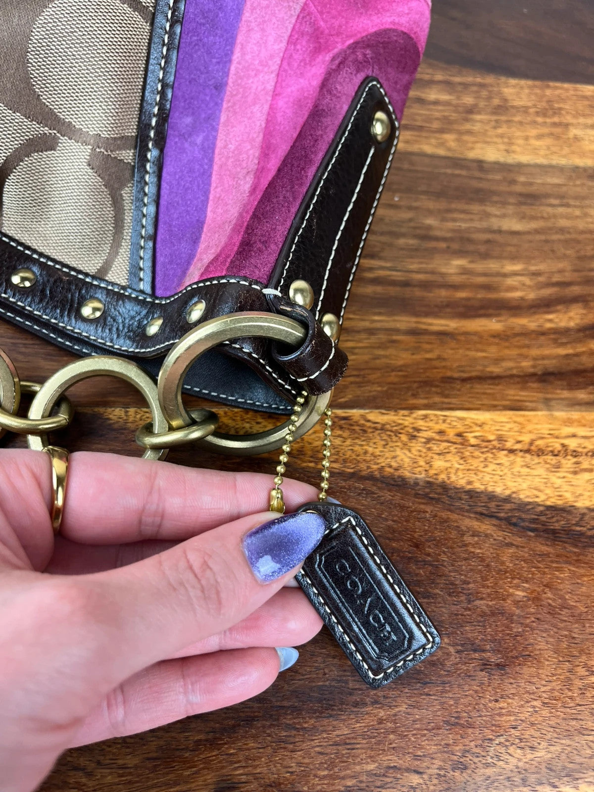 Rare Limited Edition Coach Soho Signature hobo bag - 6426