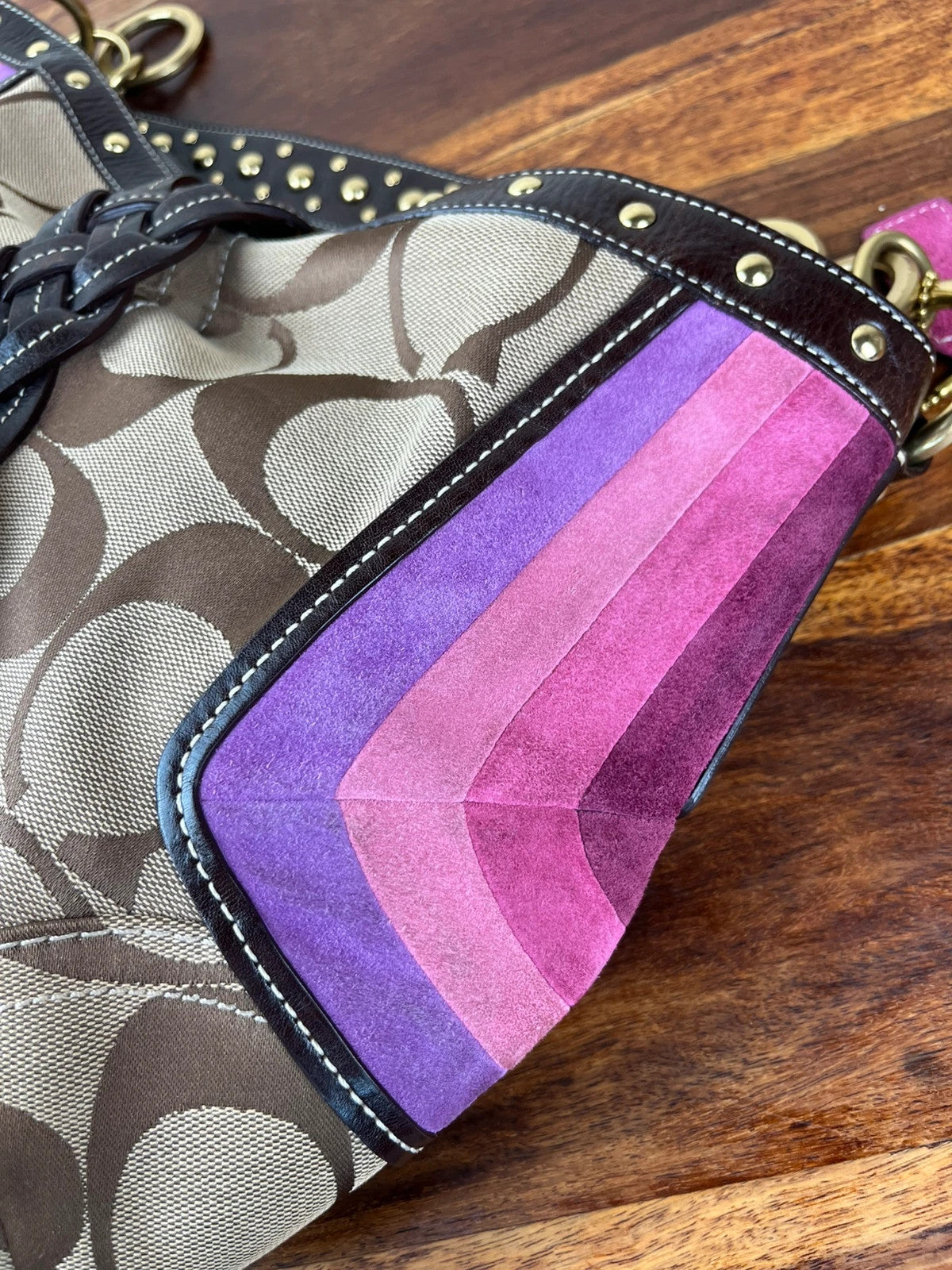 Rare Limited Edition Coach Soho Signature hobo bag - 6426