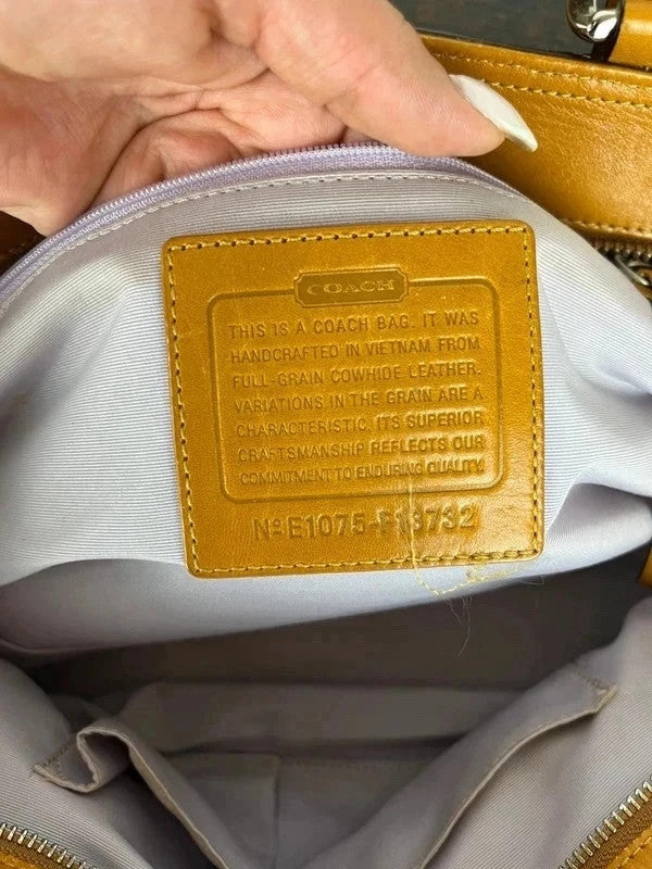 Coach Soho Pleated Leather Shoulder Bag/Tote