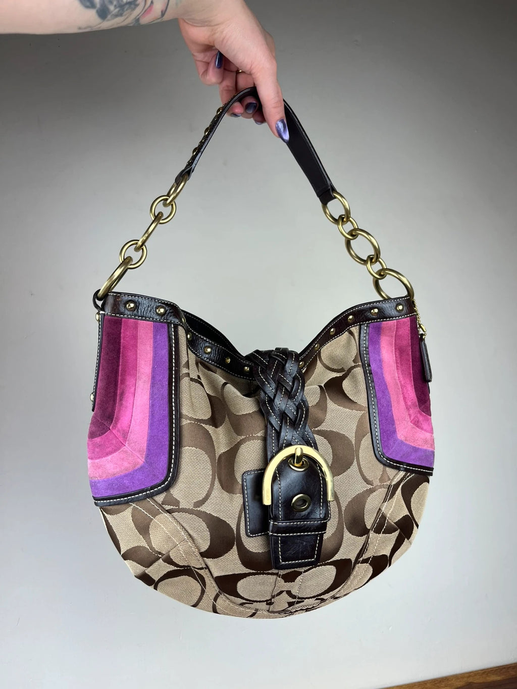 Rare Limited Edition Coach Soho Signature hobo bag - 6426