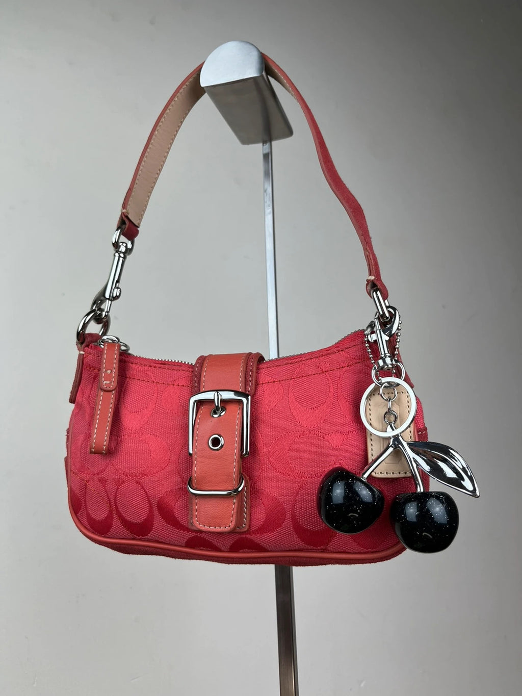 Coach Signature Demi Buckle Bag 6362